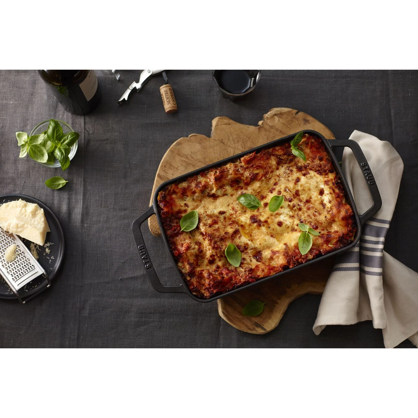 Staub Ovenschaal 30 Cm, Rechthoekig, Zwart 5 Staub Ovenschaal 30 Cm, Rechthoekig, Zwart - Afbeelding 3