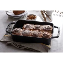 Staub Ovenschaal 30 Cm, Rechthoekig, Zwart 9 Staub Ovenschaal 30 Cm, Rechthoekig, Zwart -Keukenwinkel Met Korting 000018031