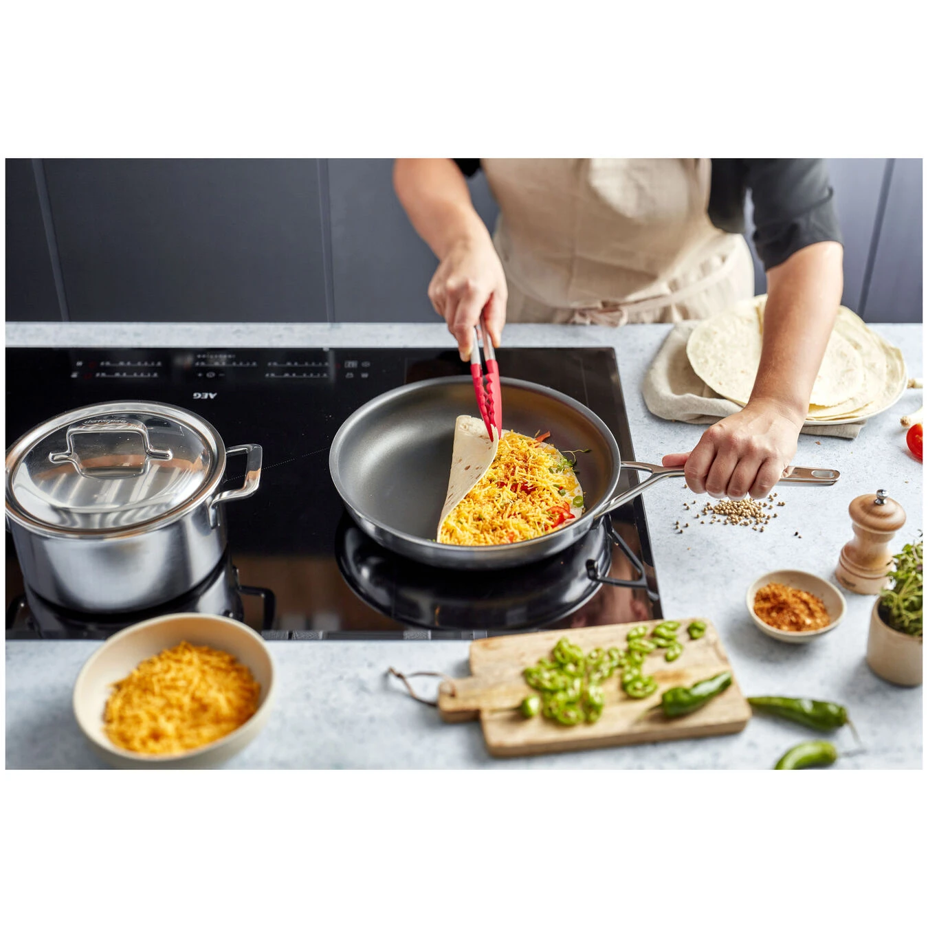 Demeyere Koekenpan Duraslide 24 Cm 6 Demeyere Koekenpan Duraslide 24 Cm - Afbeelding 4