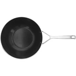 Demeyere Wok Vlakke Bodem Ceraforce 30 Cm -Keukenwinkel Met Korting 000023288