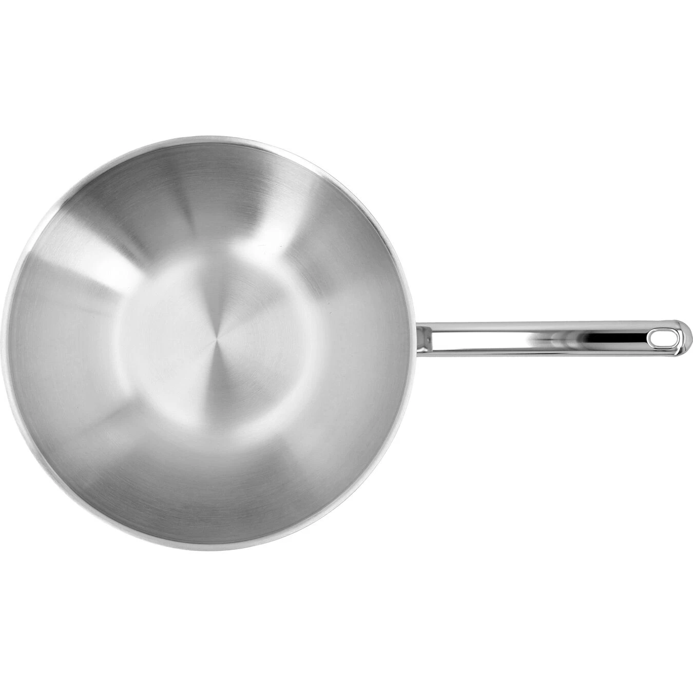 Demeyere Wok Vlakke Bodem 30 Cm 4 Demeyere Wok Vlakke Bodem 30 Cm - Afbeelding 2