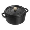 Staub Gietijzeren Braadpan 24 Cm / 3,8 L, Rond, Zwart -Keukenwinkel Met Korting 1003195 3