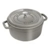 Staub Gietijzeren Braadpan 24 Cm / 3,8 L, Rond, Grafietgrijs 2 Staub Gietijzeren Braadpan 24 Cm / 3,8 L, Rond, Grafietgrijs -Keukenwinkel Met Korting 1003199 3