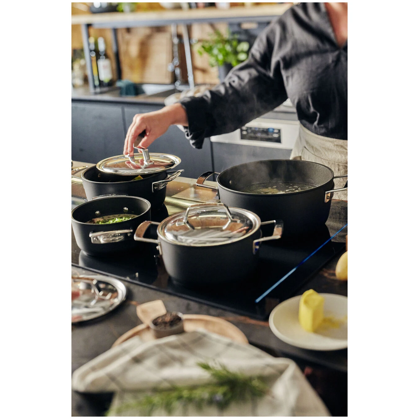 Demeyere Potten- En Pannenset, 4-delig 5 Demeyere Potten- En Pannenset, 4-delig - Afbeelding 3