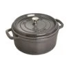 Staub Gietijzeren Braadpan 18 Cm / 1,7 L, Rond, Grafietgrijs