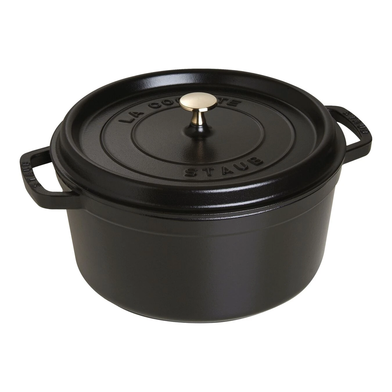 Staub Gietijzeren Braadpan 28 Cm / 6,75 L, Rond, Zwart 3 Staub Gietijzeren Braadpan 28 Cm / 6,75 L, Rond, Zwart