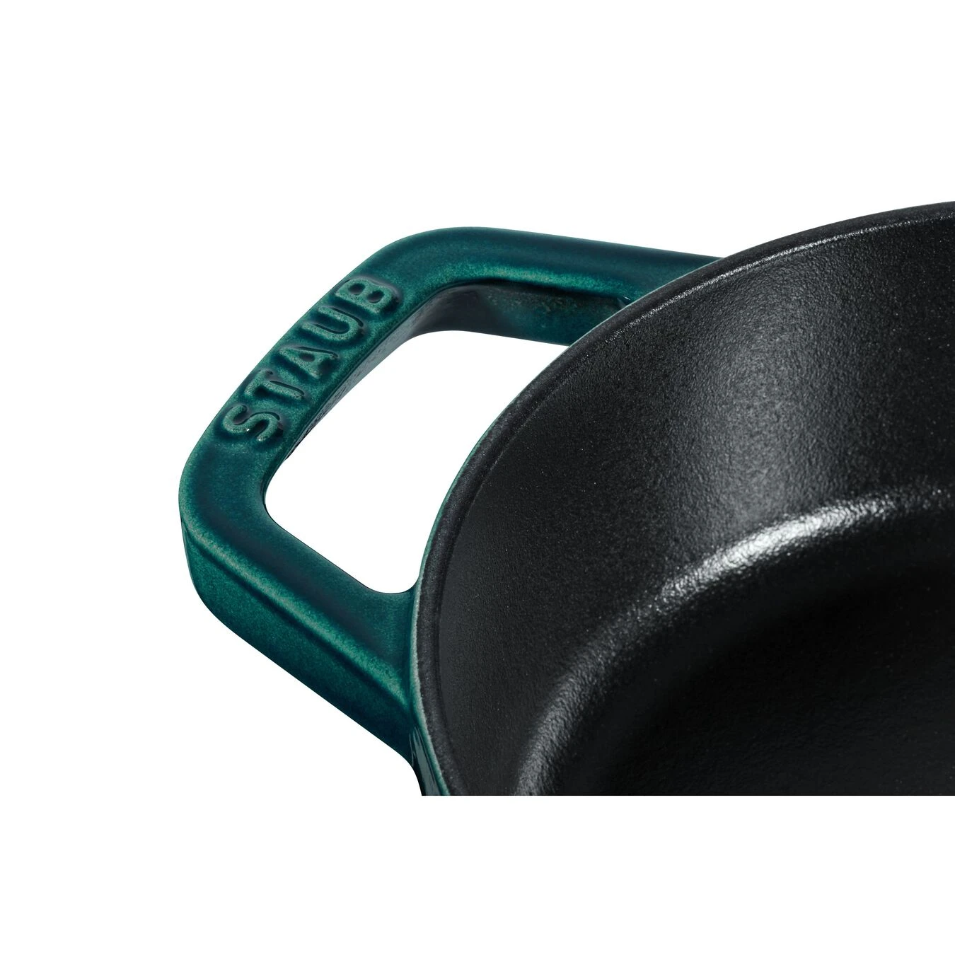 Staub Ovenschaal Met Deksel 33 Cm, Ovaal, La-mer 4 Staub Ovenschaal Met Deksel 33 Cm, Ovaal, La-mer - Afbeelding 2