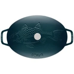 Staub Ovenschaal Met Deksel 33 Cm, Ovaal, La-mer 11 Staub Ovenschaal Met Deksel 33 Cm, Ovaal, La-mer -Keukenwinkel Met Korting 40501 125 0 5