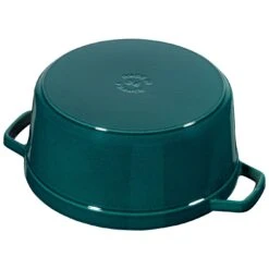 Staub Gietijzeren Braadpan 28 Cm / 6,75 L, Rond, La-mer -Keukenwinkel Met Korting 40501115 4