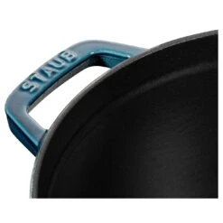 Staub Gietijzeren Braadpan 24 Cm / 3,8 L, Rond, La-mer 13 Staub Gietijzeren Braadpan 24 Cm / 3,8 L, Rond, La-mer -Keukenwinkel Met Korting 40508 654 0 3