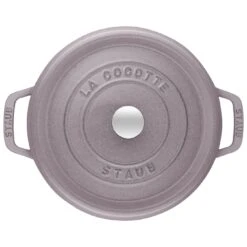 Staub Gietijzeren Braadpan 26 Cm / 5,25 L, Rond, Kersenbloesem -Keukenwinkel Met Korting 40508 859 0 000000648 1