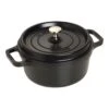 Staub Gietijzeren Braadpan 22 Cm / 2,5 L, Rond, Zwart 2 Staub Gietijzeren Braadpan 22 Cm / 2,5 L, Rond, Zwart -Keukenwinkel Met Korting 40509 305 0 1