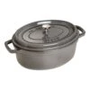 Staub Gietijzeren Braadpan 31 Cm / 5,5 L, Ovaal, Grafietgrijs 2 Staub Gietijzeren Braadpan 31 Cm / 5,5 L, Ovaal, Grafietgrijs -Keukenwinkel Met Korting 40509 320 1