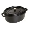 Staub Gietijzeren Braadpan 33 Cm / 6,75 L, Ovaal, Zwart 1 Staub Gietijzeren Braadpan 33 Cm / 6,75 L, Ovaal, Zwart -Keukenwinkel Met Korting 40509 322 0 1