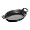 Staub Ovenschaal 28 Cm, Ovaal, Zwart -Keukenwinkel Met Korting 40509 341 0 1