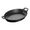 Staub Ovenschaal 32 Cm, Ovaal, Zwart -Keukenwinkel Met Korting 40509 342 0 1
