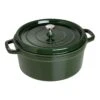 Staub Gietijzeren Braadpan 28 Cm / 6,75 L, Rond, Basilicum -Keukenwinkel Met Korting 40509 361 0 1