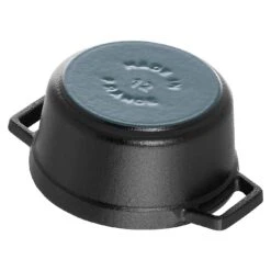 Staub Gietijzeren Braadpan 12 Cm / 400 Ml, Rond, Zwart -Keukenwinkel Met Korting 40509 471 0 000000884