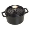 Staub Gietijzeren Braadpan 14 Cm / 800 Ml, Rond, Zwart -Keukenwinkel Met Korting 40509 476 0 1