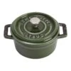 Staub Mini Braadpan 10 Cm / 250 Ml, Rond, Basilicum -Keukenwinkel Met Korting 40509 804 0 1