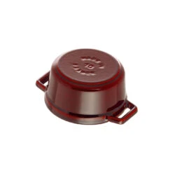 Staub Mini Braadpan 10 Cm / 250 Ml, Rond, Grenadine Rood -Keukenwinkel Met Korting 40509 805 0 4
