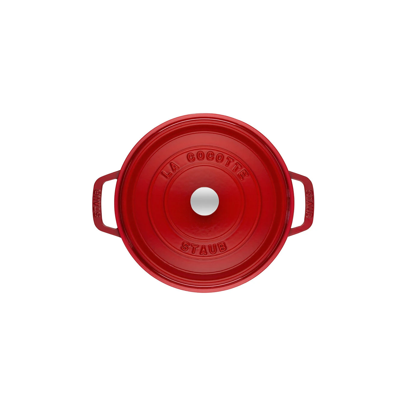 Staub Gietijzeren Braadpan 30 Cm / 8,4 L, Rond, Kersenrood 6 Staub Gietijzeren Braadpan 30 Cm / 8,4 L, Rond, Kersenrood - Afbeelding 4