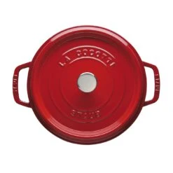 Staub Gietijzeren Braadpan 28 Cm / 6,75 L, Rond, Kersenrood 9 Staub Gietijzeren Braadpan 28 Cm / 6,75 L, Rond, Kersenrood -Keukenwinkel Met Korting 40509 835 0 3 1