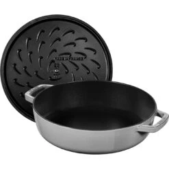 Staub Sauteerpan Chistera 24 Cm / 2,5 L, Grafietgrijs -Keukenwinkel Met Korting 40511 471 0 3