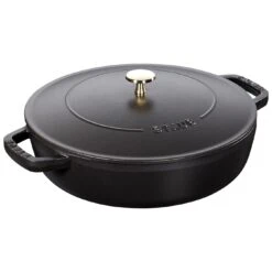 Staub Sauteerpan Chistera 28 Cm / 3,7 L, Zwart
