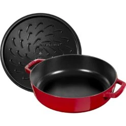 Staub Sauteerpan Chistera 28 Cm / 3,7 L, Kersenrood -Keukenwinkel Met Korting 40511 474 0 2