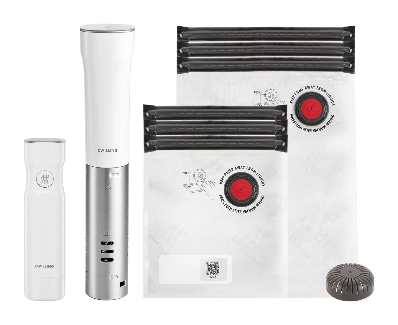 Zwilling Vacuüm Startset Sous-vide, 8-delig 3 Zwilling Vacuüm Startset Sous-vide, 8-delig